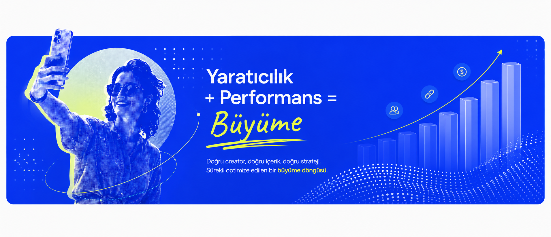 Yaratıcılık ve performans büyümeyi getirir.